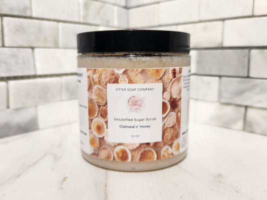 Oatmeal n' Honey Emulsified Sugar Scrub