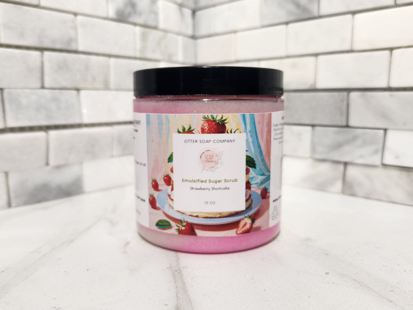 Strawberry Shortcake Emulsified Sugar Scrub