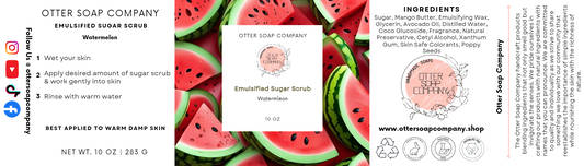 Watermelon Emulsified Sugar Scrub