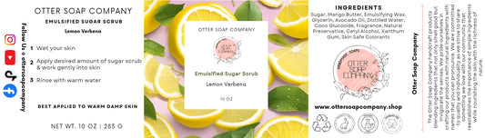 Lemon Verbena Emulsified Sugar Scrub