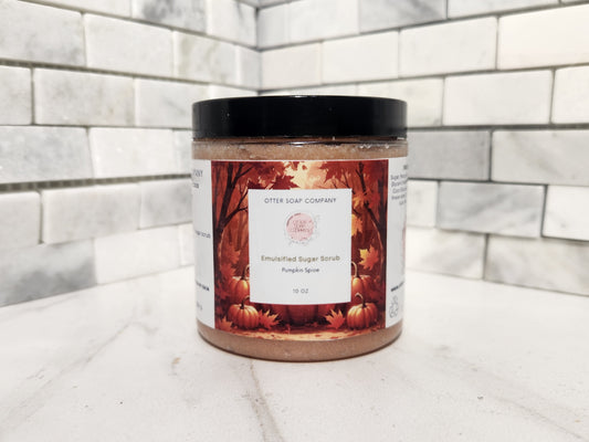 Pumpkin Spice Emulsified Sugar Scrub