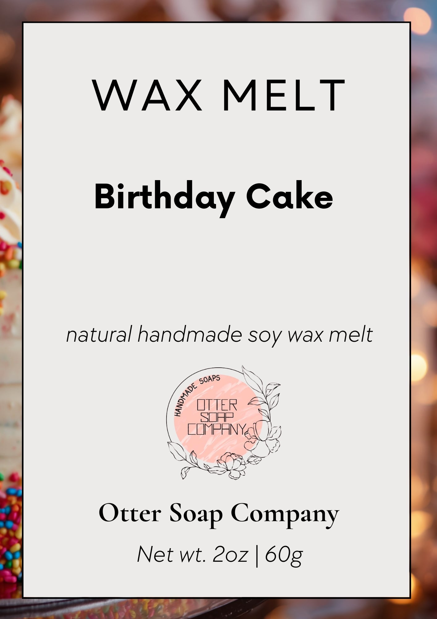 Birthday Cake Wax Melt