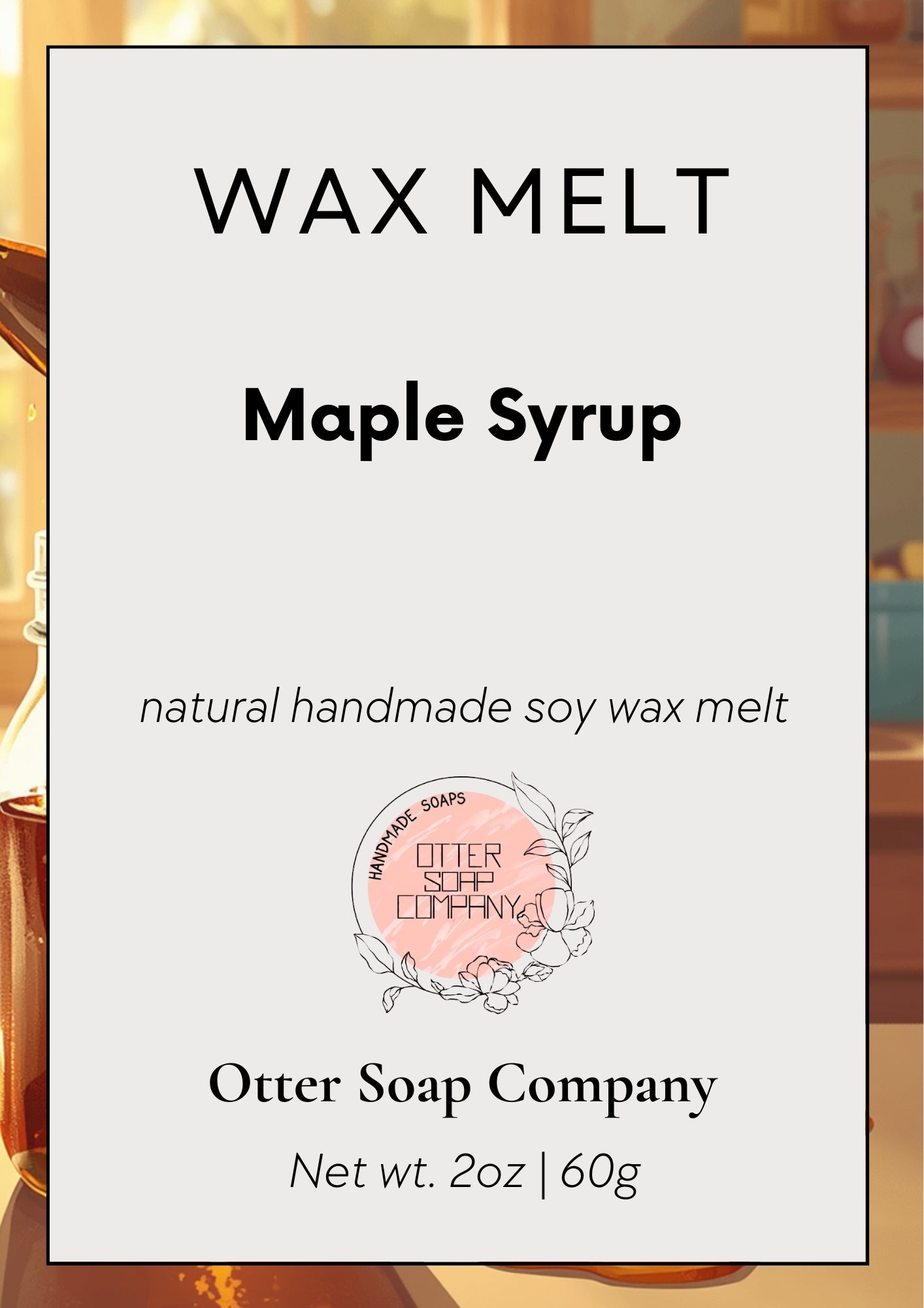Maple Syrup Wax Melt