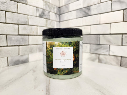 Divine Pine Emulsified Sugar Scrub