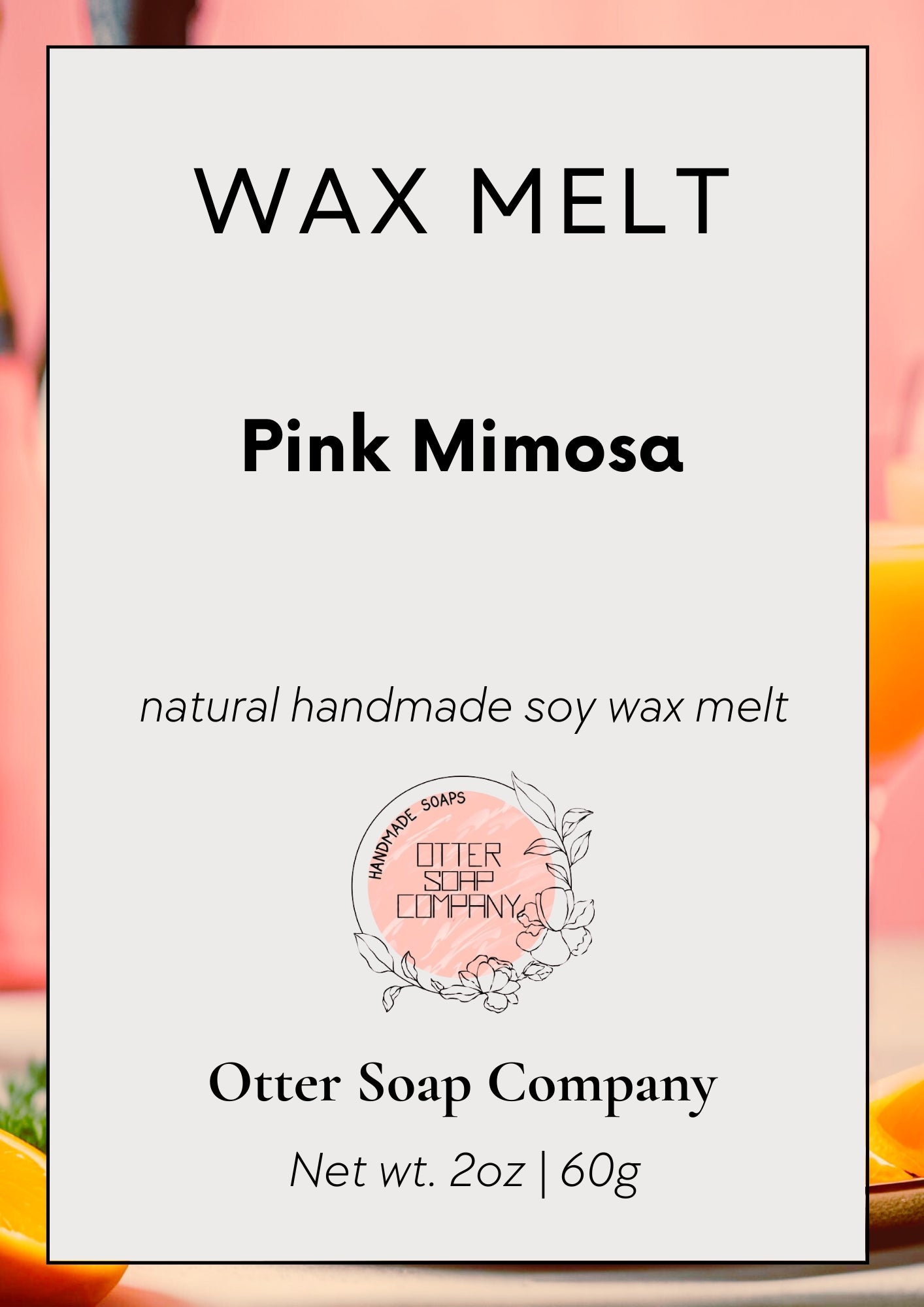 Pink Mimosa Wax Melt