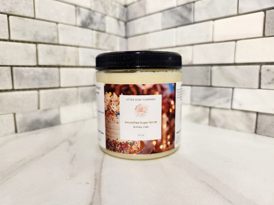 Birthday Cake Emulsified Sugar Scrub