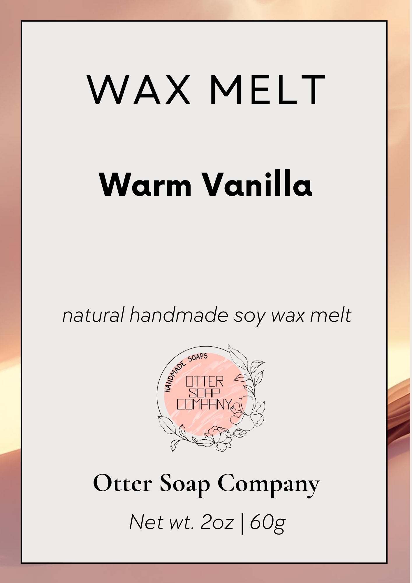 Warm Vanilla Wax Melt