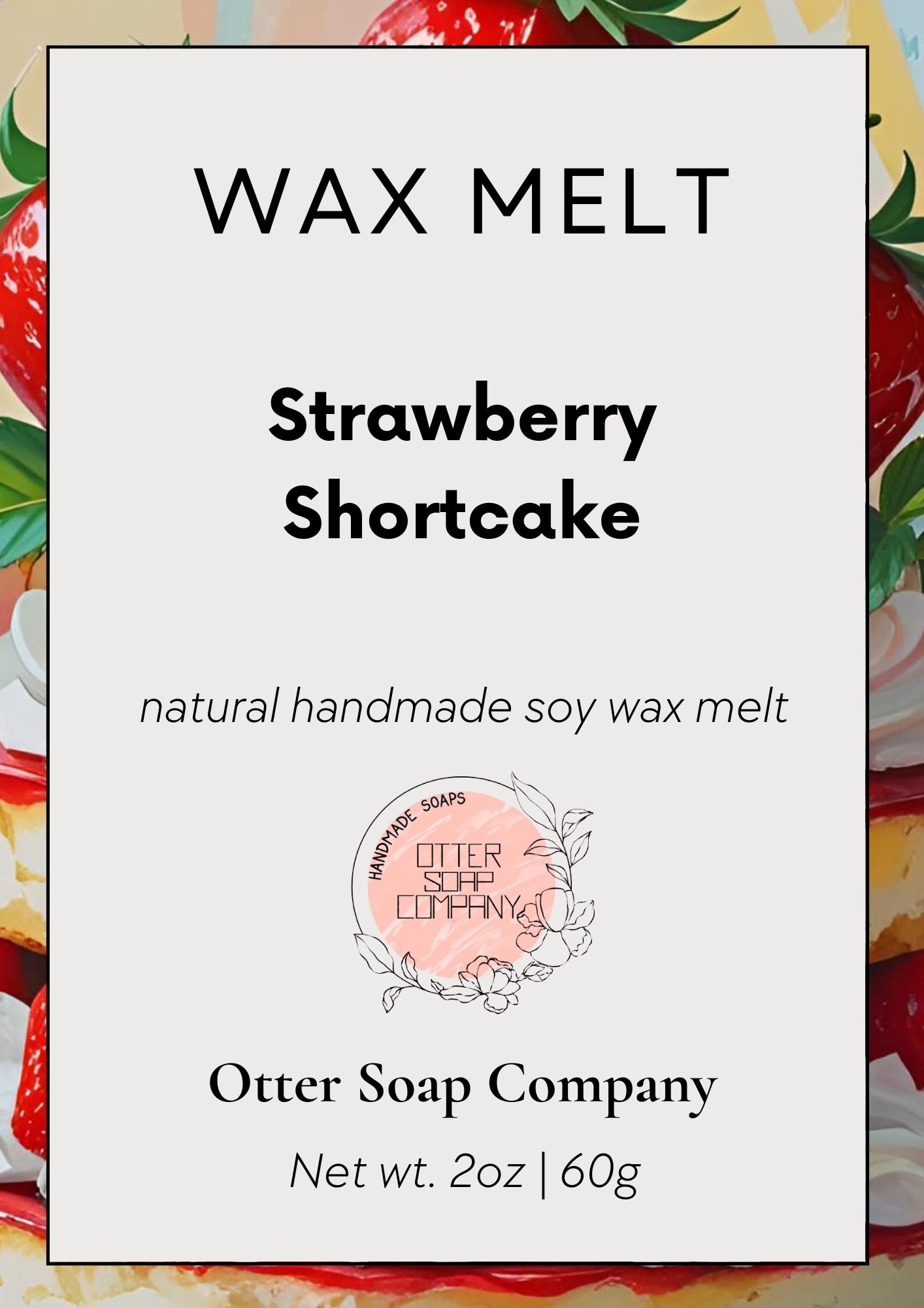 Strawberry Shortcake Wax Melt