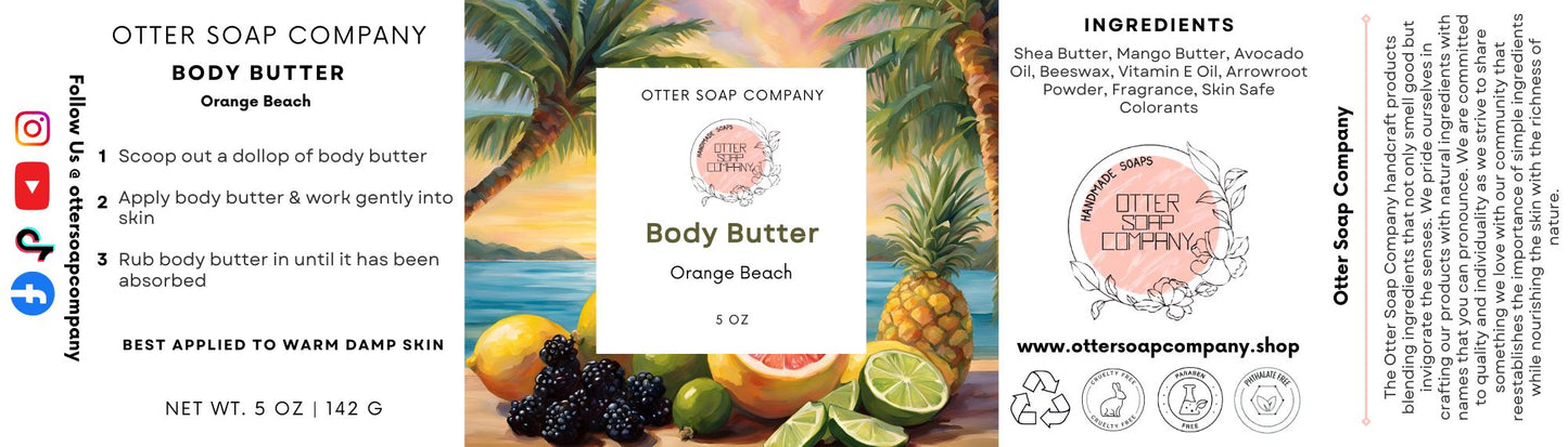 Orange Beach Whipped Body Butter