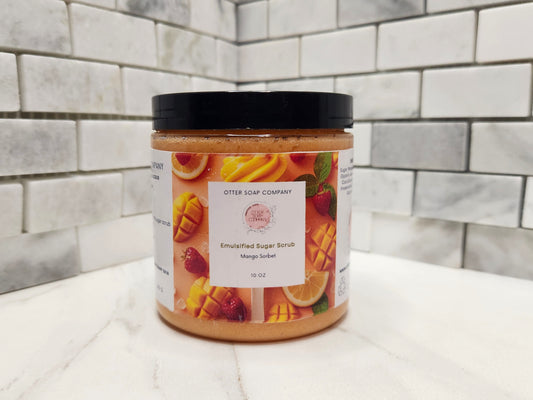 Mango Sorbet Emulsified Sugar Scrub