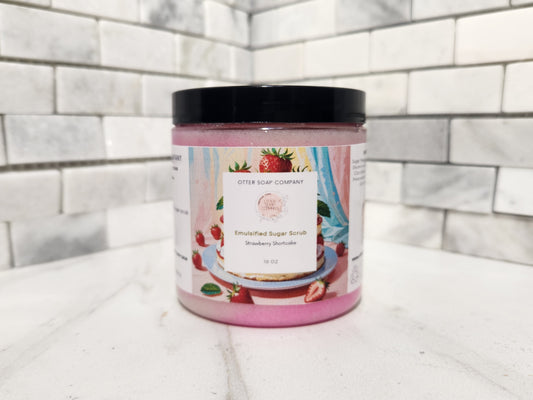 Strawberry Shortcake Emulsified Sugar Scrub