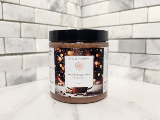 Hot Choclate Emulsified Sugar Scrub